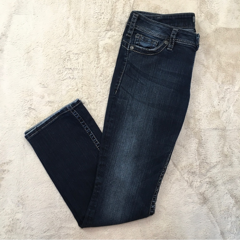 Silver Jeans Women's Boot Cut Dark Blue
